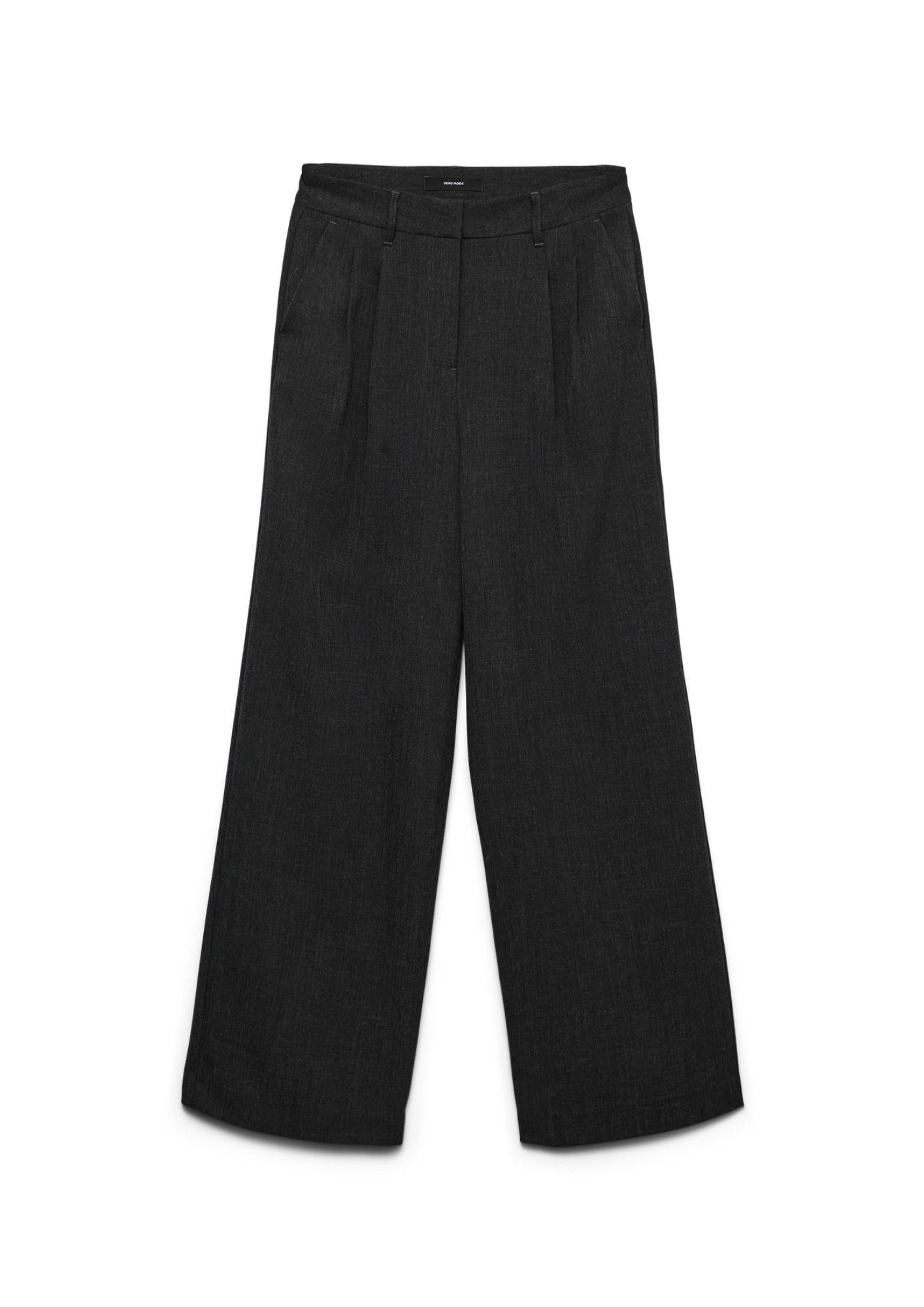 Vero Moda Pantalone Donna Bestie Grigio Scuro <BR/> 10331958 DARK GREY MELANGE VERO MODA