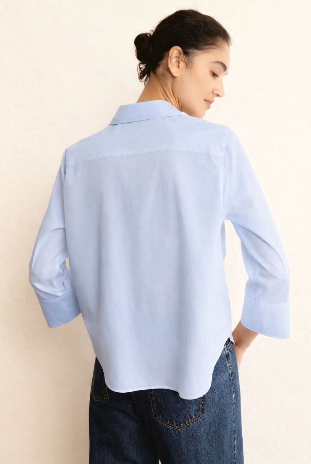 Emme Marella Blusa Donna Emmadorno Azzurra 2615111091200 003 EMME MARELLA