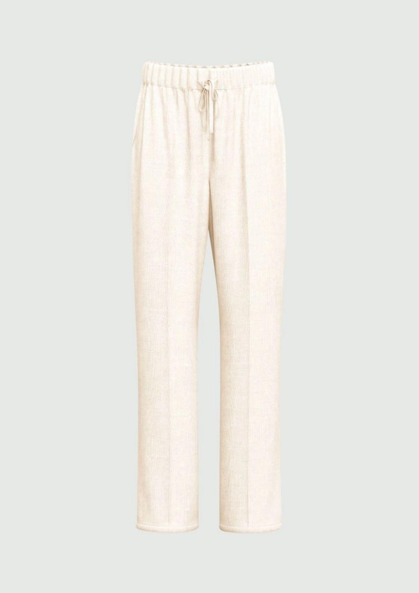 Emme Marella Pantalone Donna Emmsauna Bianco 2615131232200 003 EMME MARELLA