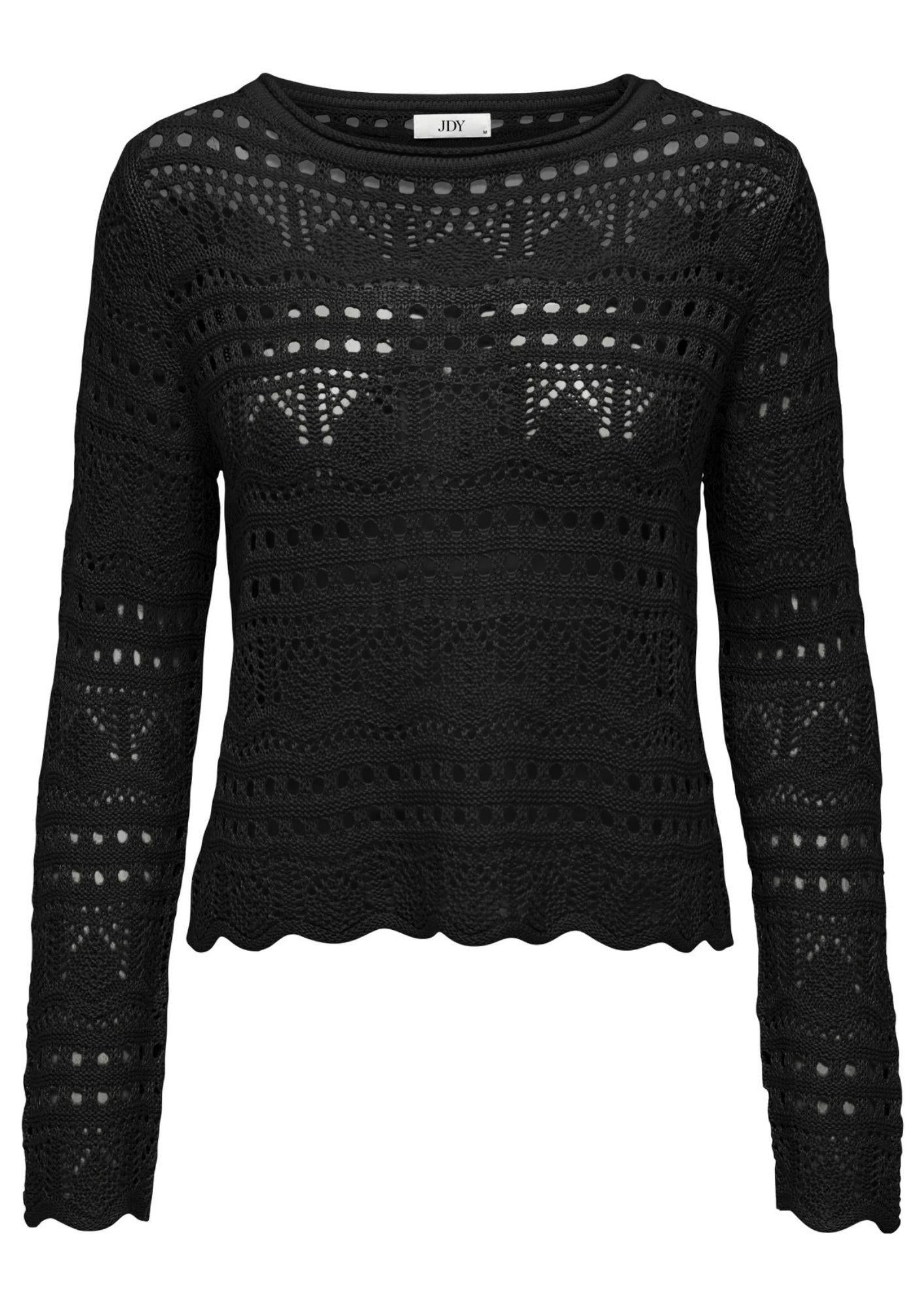 Jacqueline De Yong Maglia Donna Sun Nera 15287384 Black JACQUELINE DE YONG