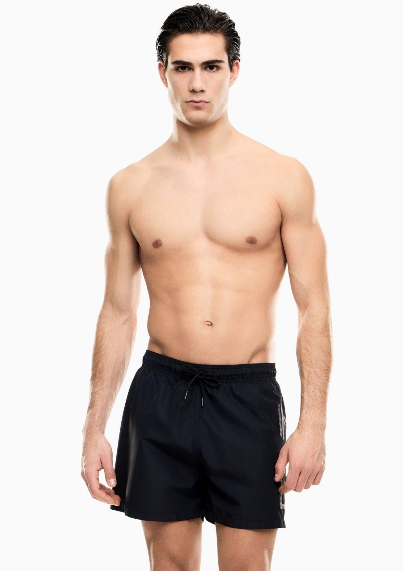 EA7 Emporio Armani Costume Uomo Nero Oro 7M002001 AF14497 MC004 EA7 EMPORIO ARMANI