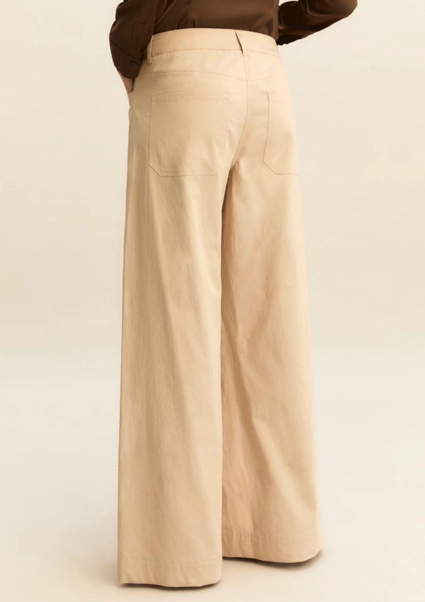 Emme Marella Pantalone Donna Emmvacillo Beige 2615131231200 002 EMME MARELLA