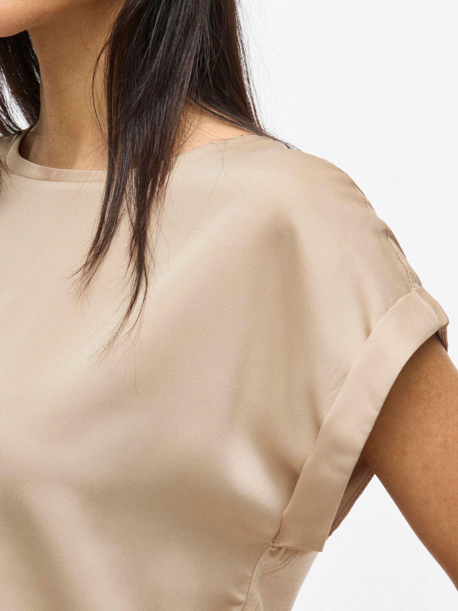 Vila Top Donna Cement Viellette 14059563 Cement VILA