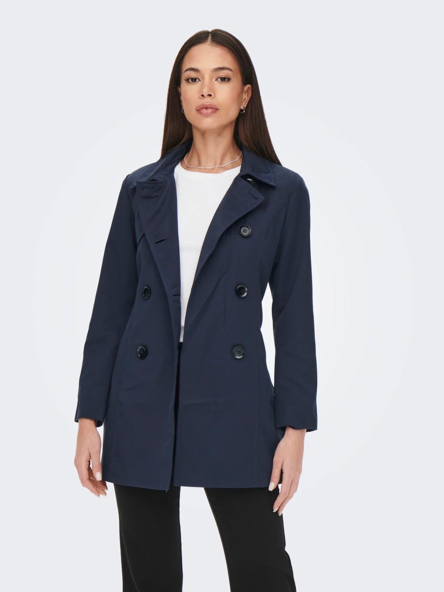 Only Trench Donna Night Sky Onlvalerie 15191821 Night Sky ONLY