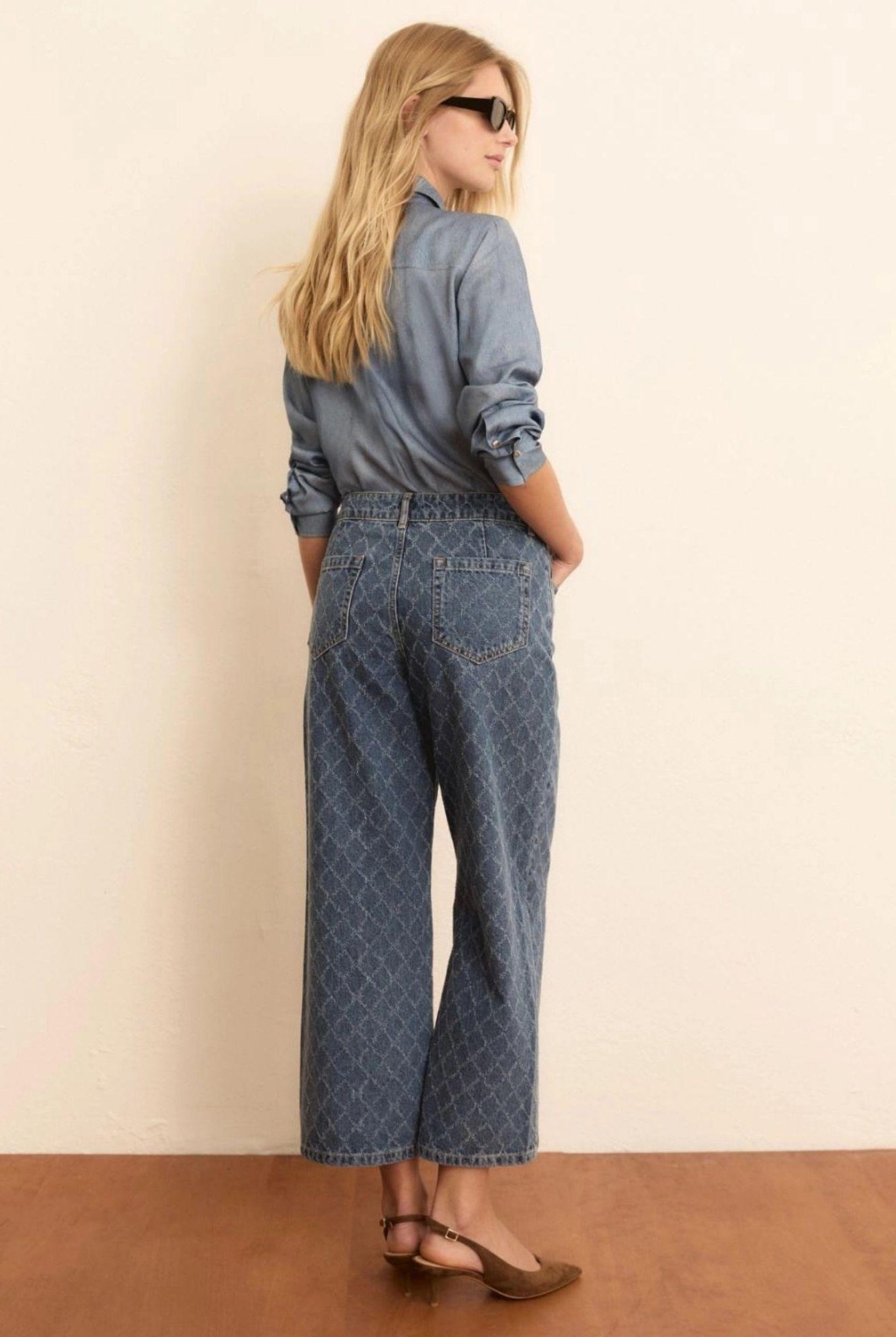 Emme Marella Jeans Donna Emimadre Blu Denim 2615181014200 001 EMME MARELLA