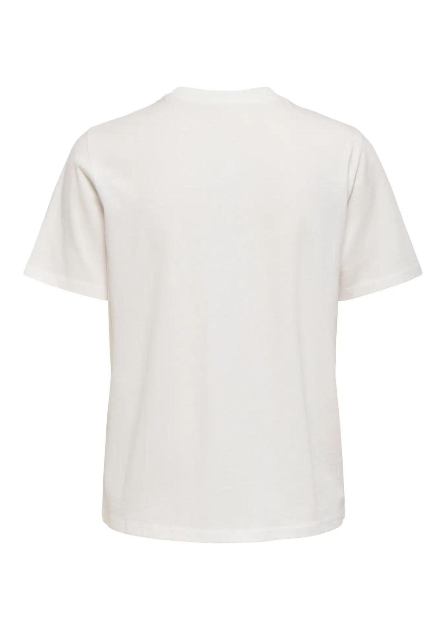 Only Top Donna Parker Bianco 15343568 Cloud Dancer Rhinestone ONLY