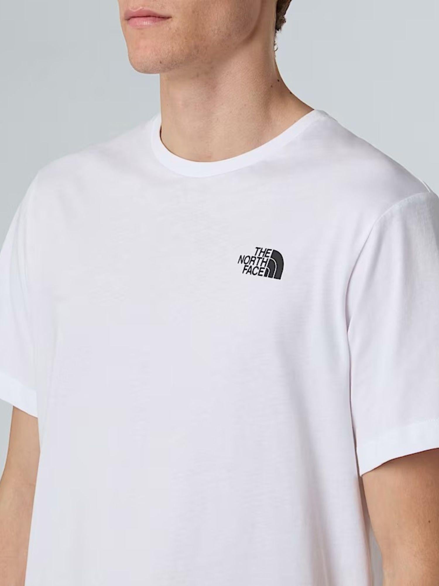 The North Face T-shirt NSE Box Uomo TNF White NF0A87NP FN4 THE NORTH FACE