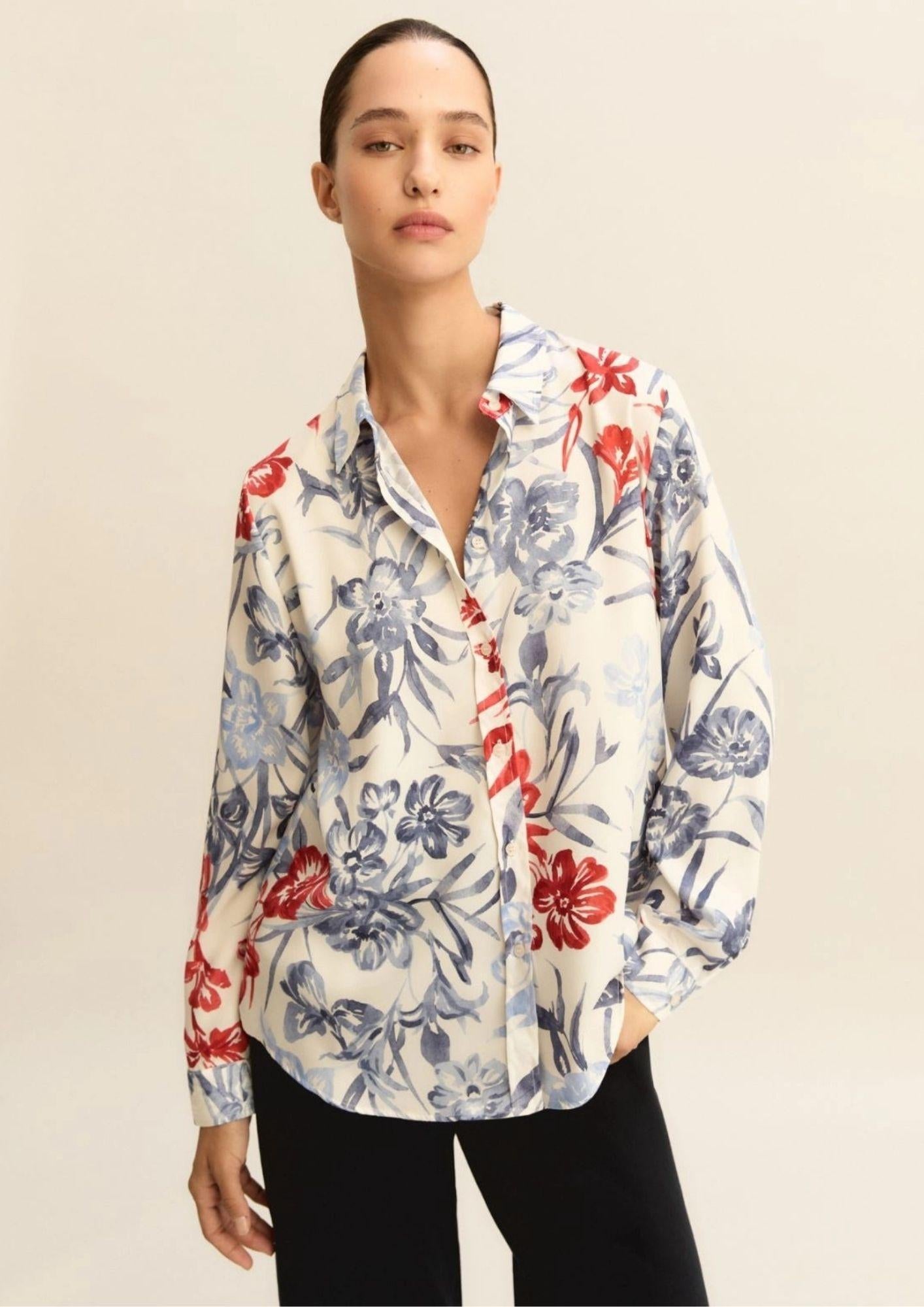 Emme Marella Camicia Donna Emmangel Multicolor 2615111191200 014 EMME MARELLA