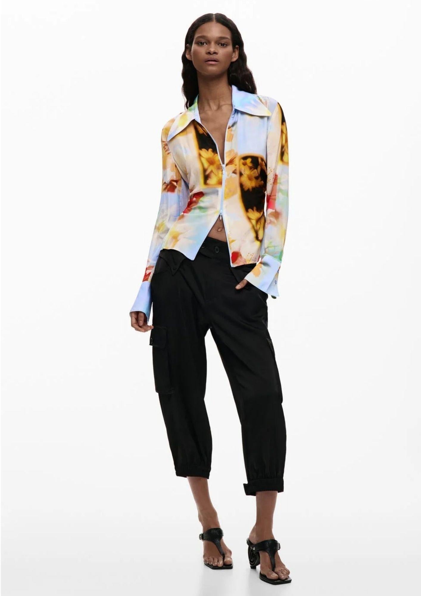 Desigual Camicia Donna Cambutt Multicolore 26SWCW06 8018 DESIGUAL