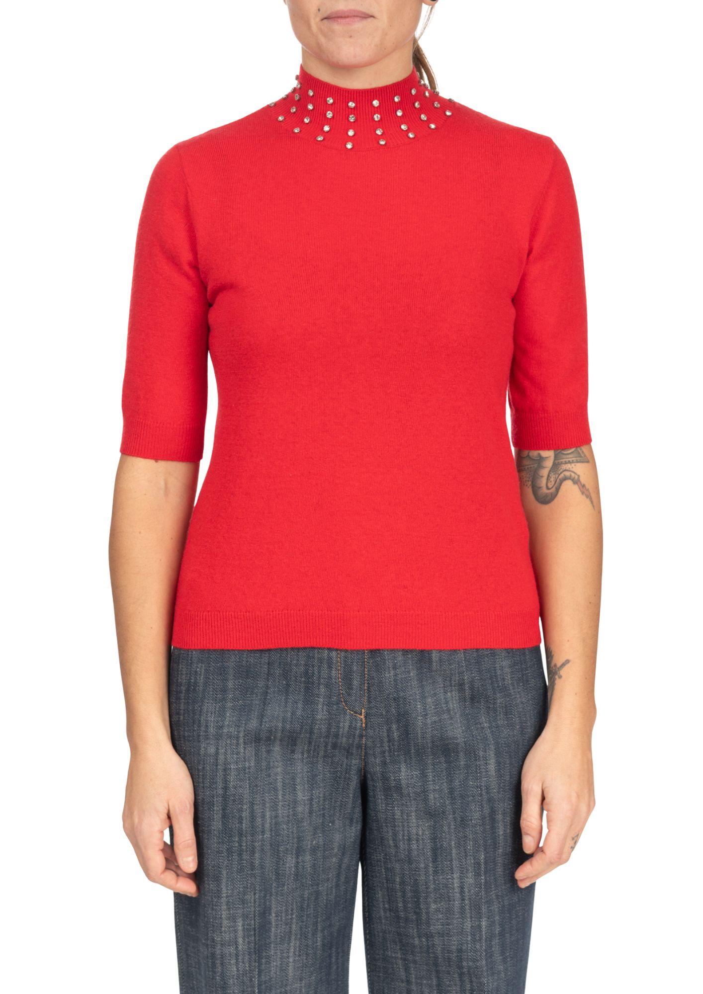 Diana Gallesi Maglia Donna Rosso Lacca M245J004978N 16 DIANA GALLESI
