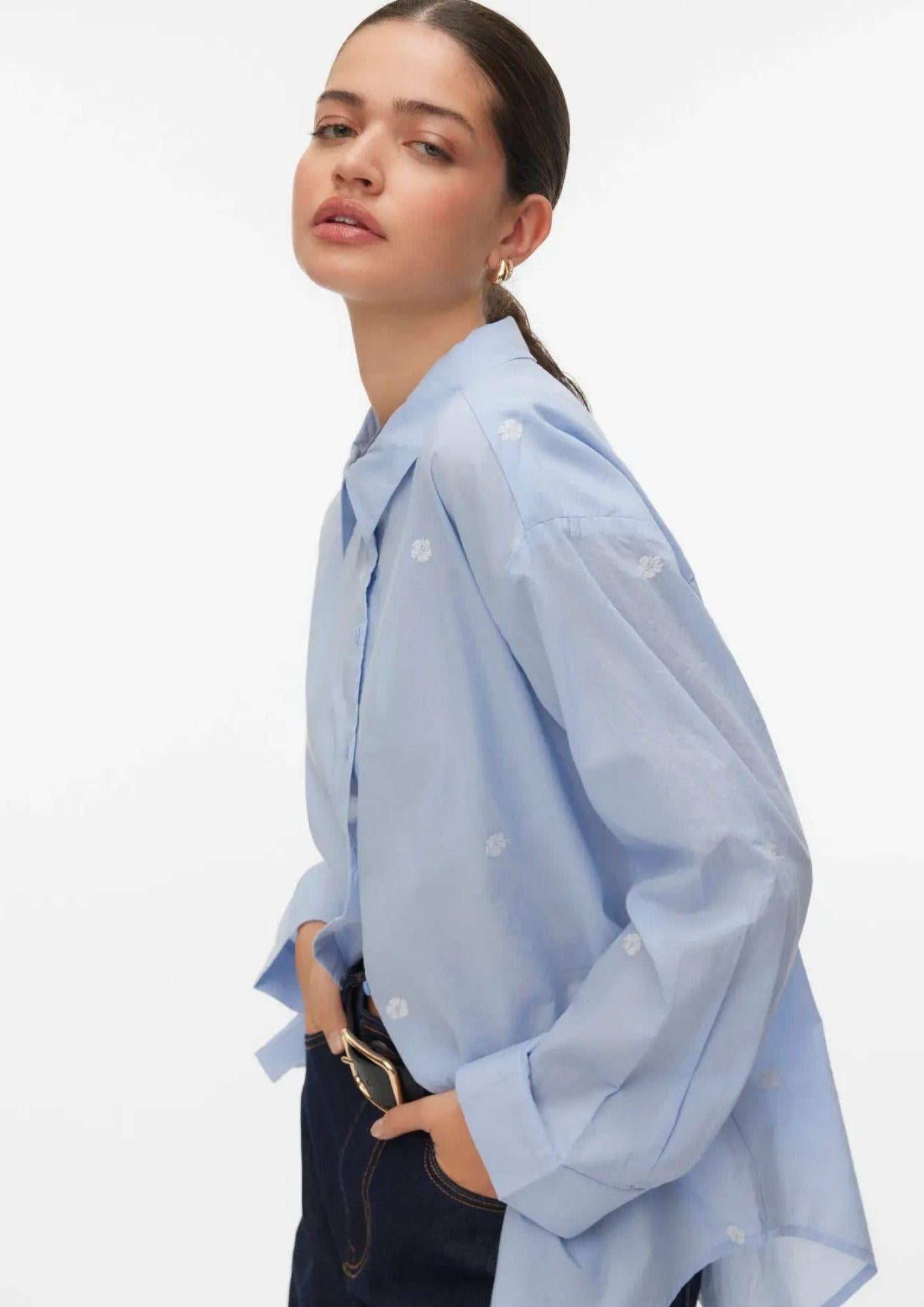 10324629 Brunnera Blue VERO MODA