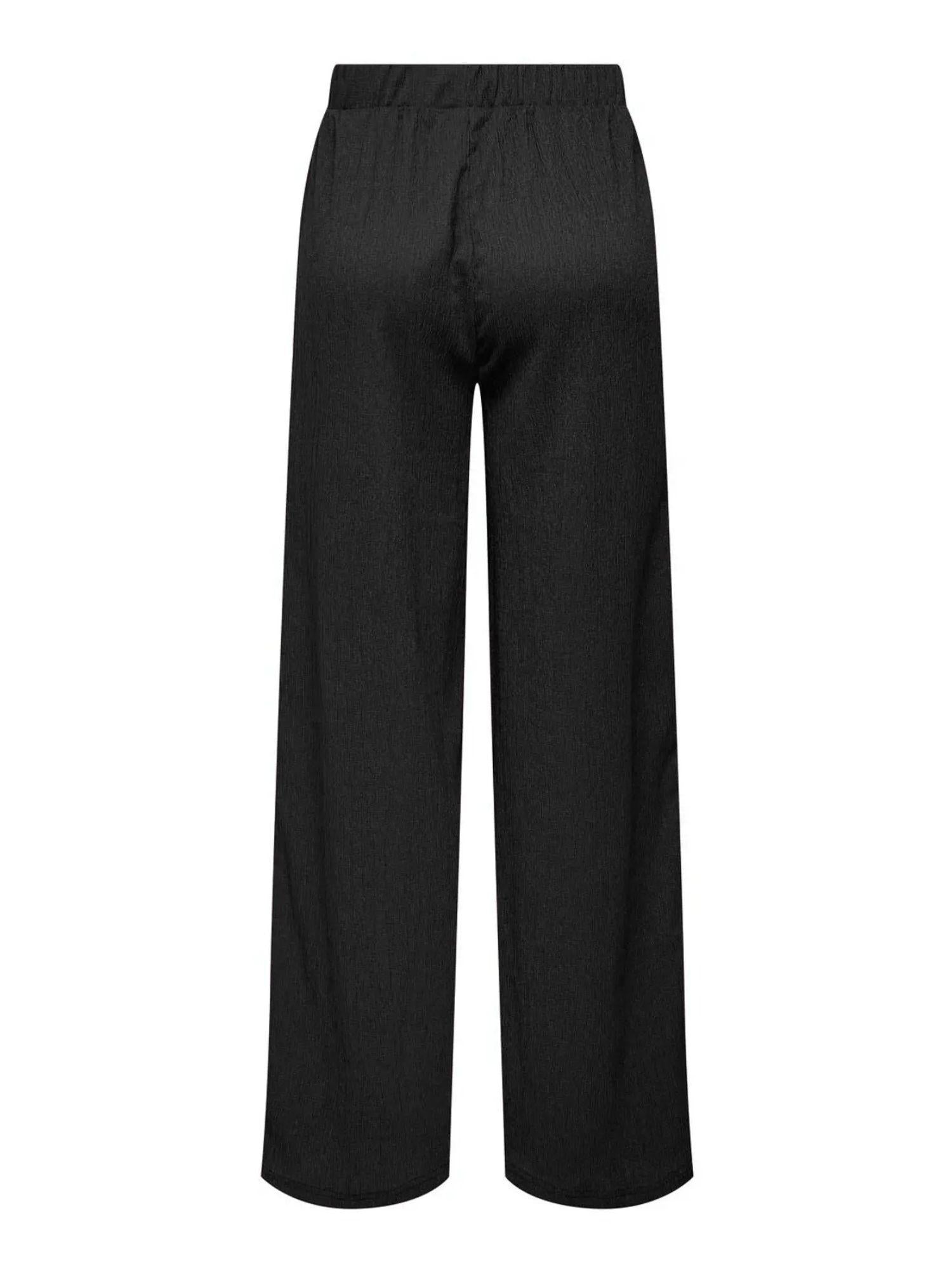 JACQUELINE DE YONG Jacqueline De Yong JDYDEBBIE Pantaloni Wide Fit Donna Nero Pantalone
