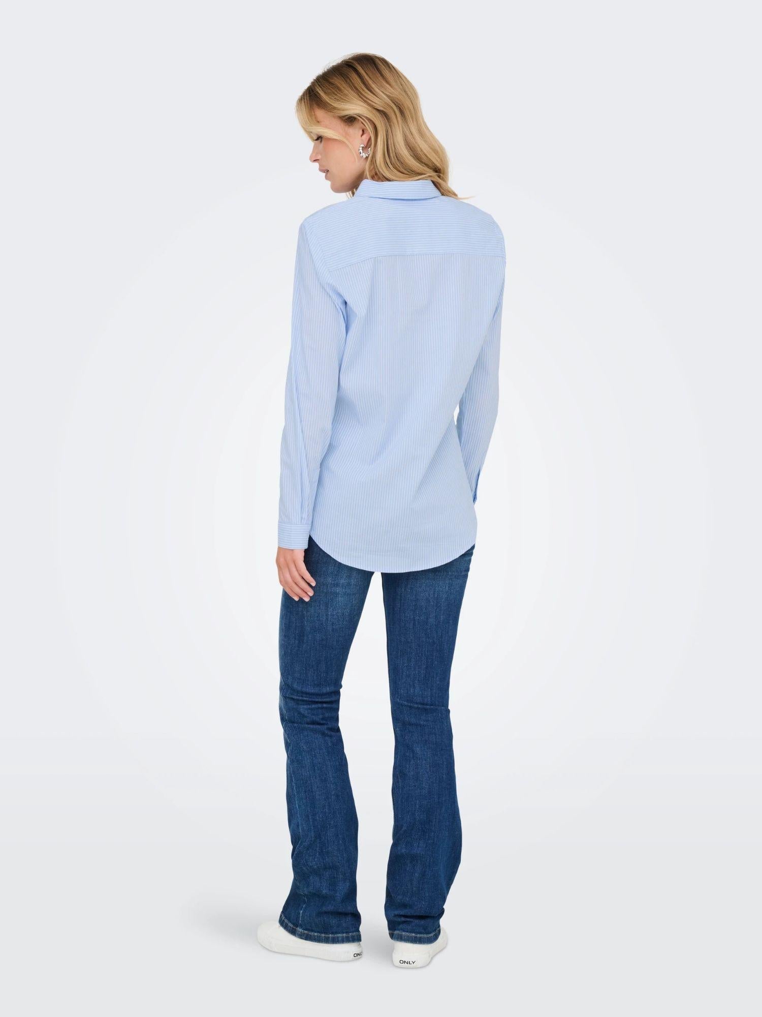 JACQUELINE DE YONG Jacqueline De Yong JDYMIO Camicia Donna Cashmere Blue Camicia