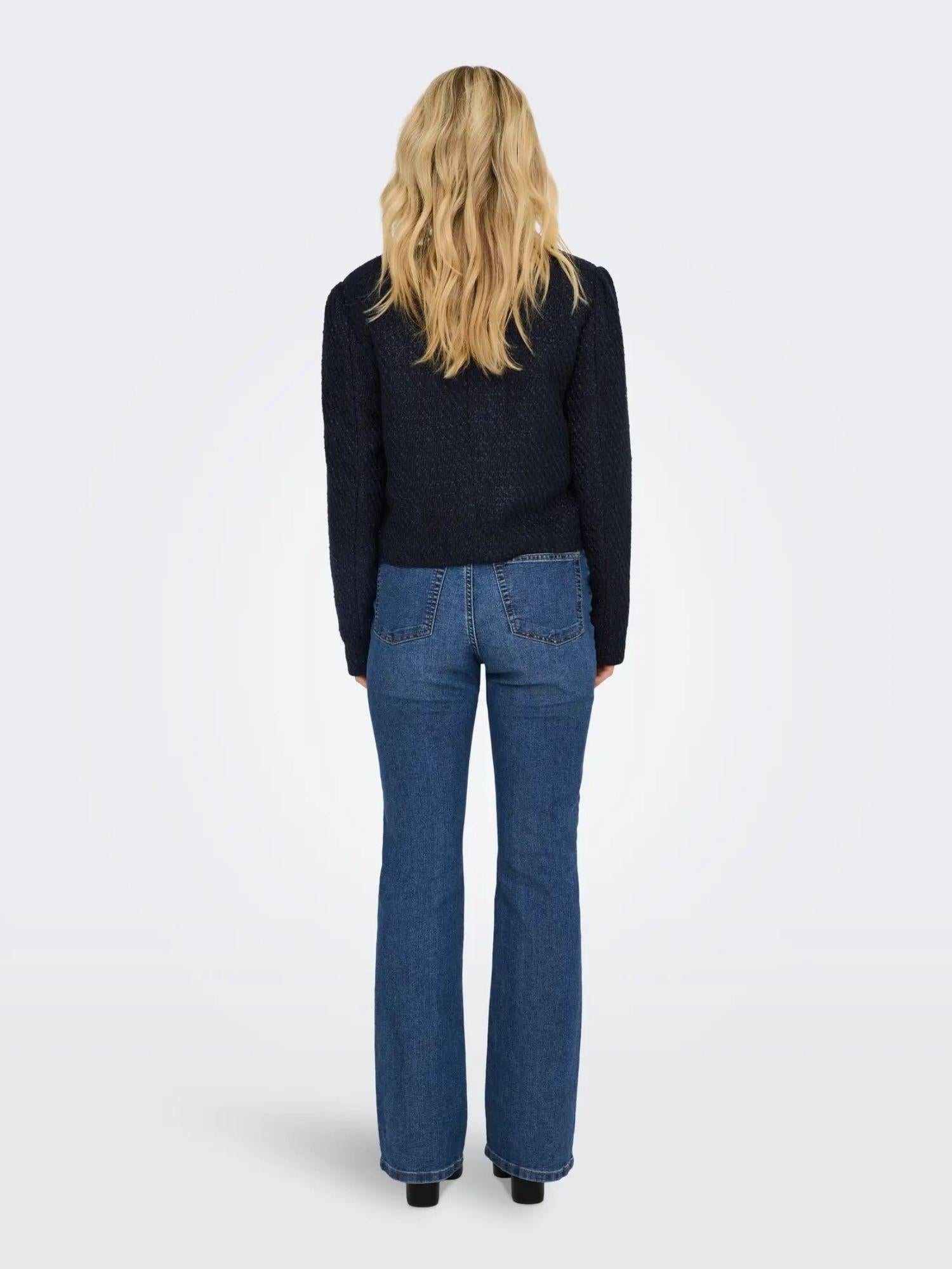 JACQUELINE DE YONG Jacqueline De Yong JDYMOON Bootcut Jeans Donna Medium Blue Denim Jeans