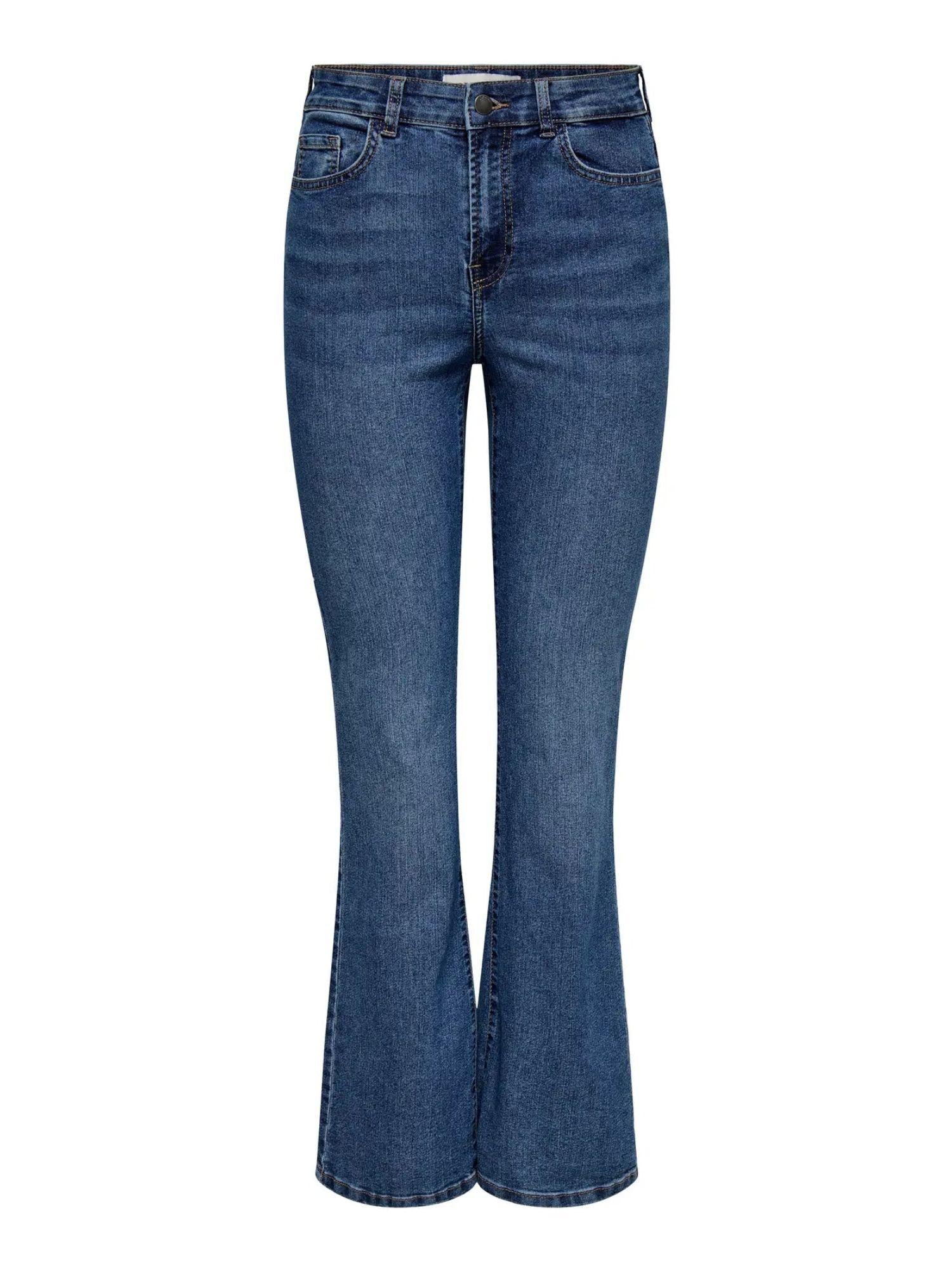 JACQUELINE DE YONG Jacqueline De Yong JDYMOON Bootcut Jeans Donna Medium Blue Denim Jeans