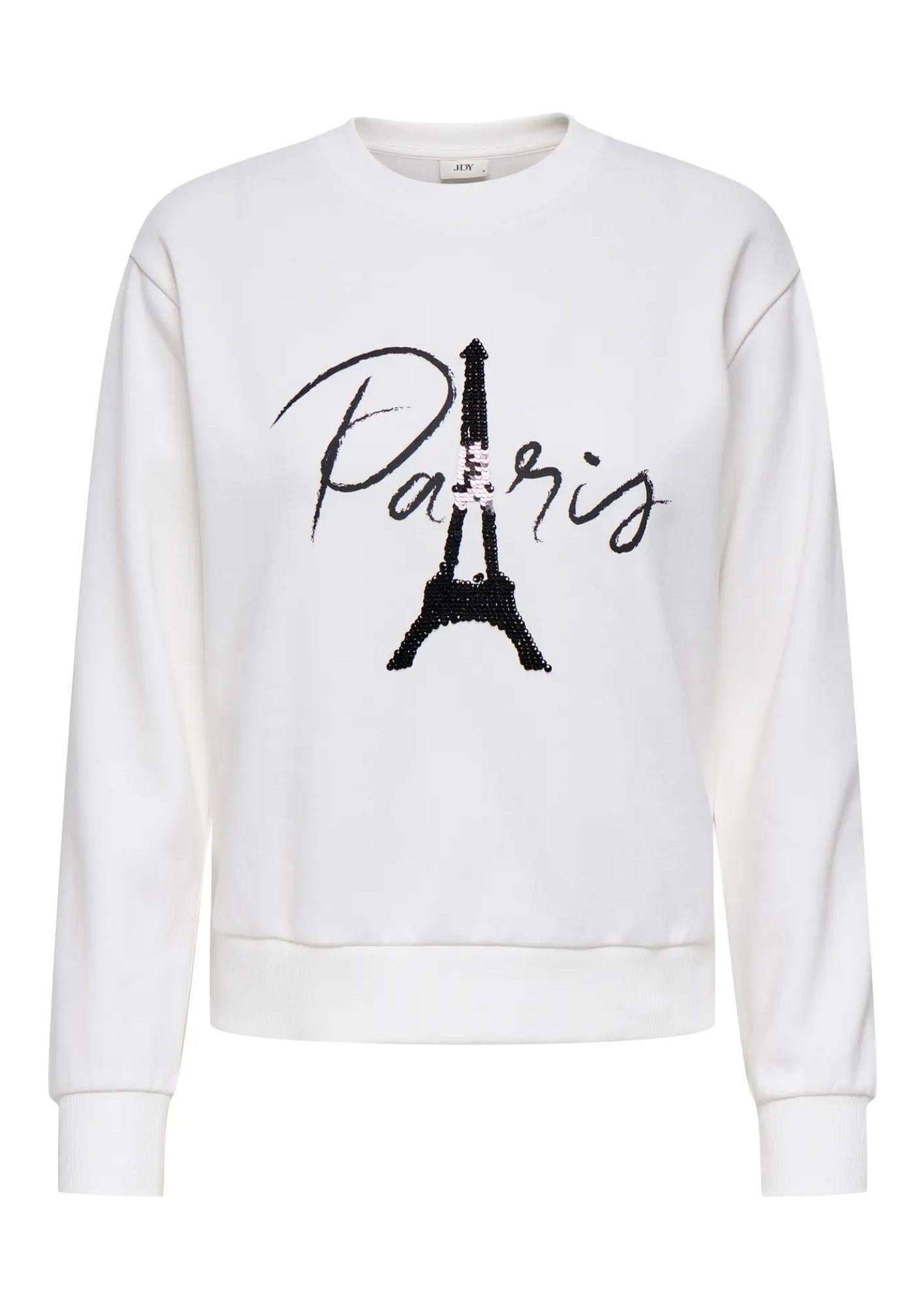 JACQUELINE DE YONG Jaqueline De Yong Felpa Donna Paris Bianca Felpa