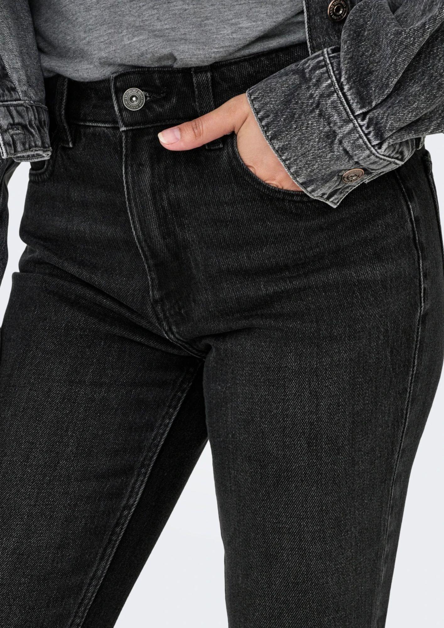 ONLY Jeans Donna Only Onlemily Denim Nero Jeans