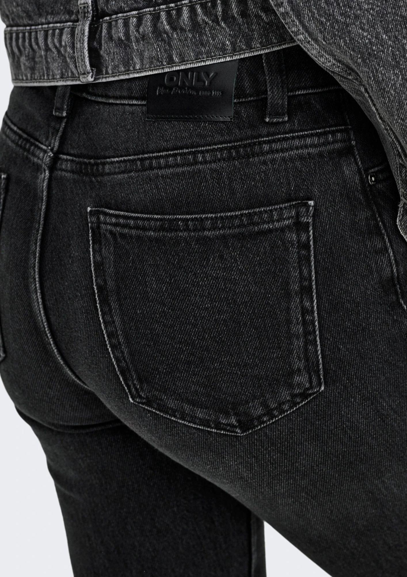 ONLY Jeans Donna Only Onlemily Denim Nero Jeans