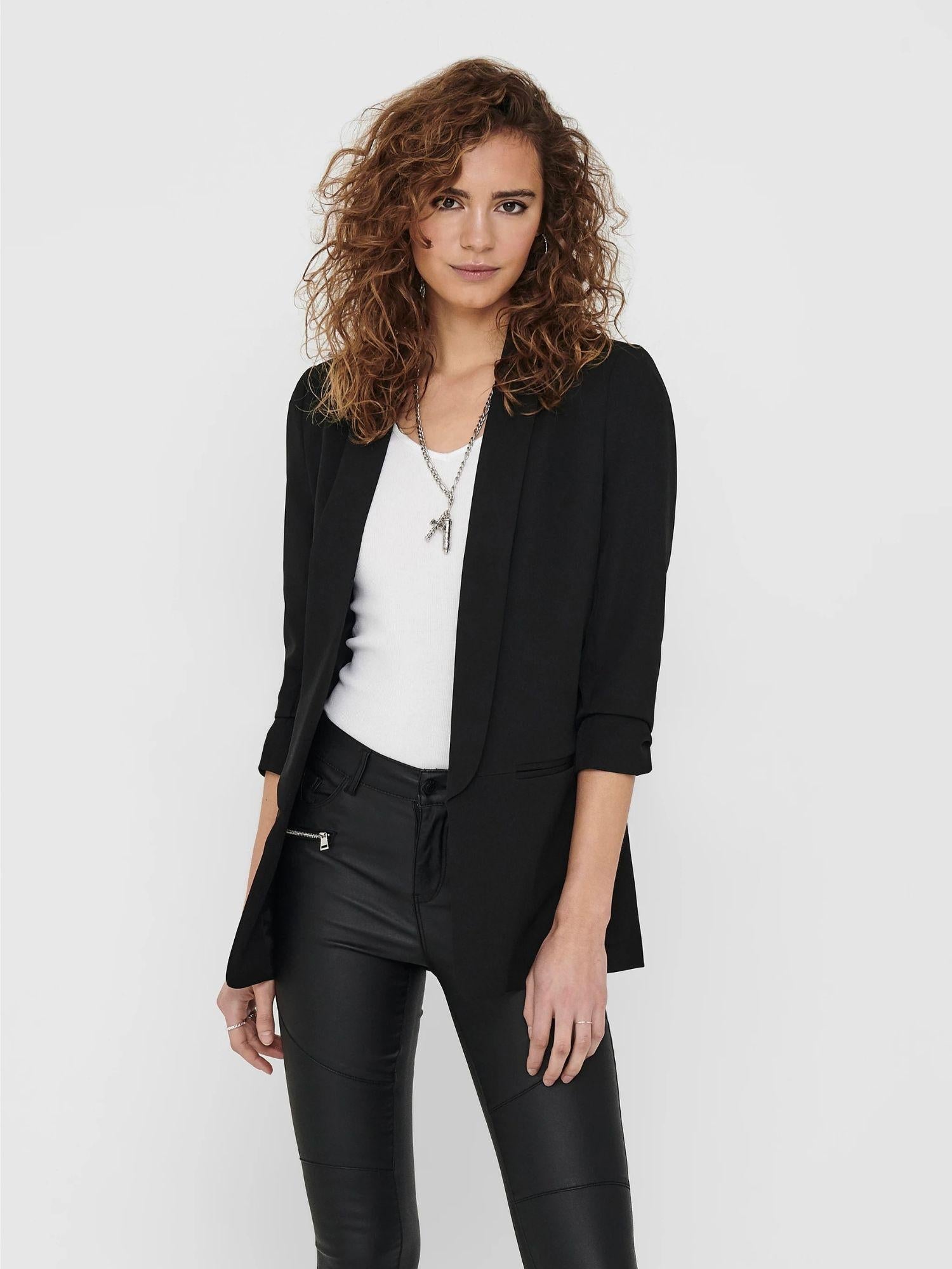 ONLY Only ONLELLY Blazer Donna Nero Giacca