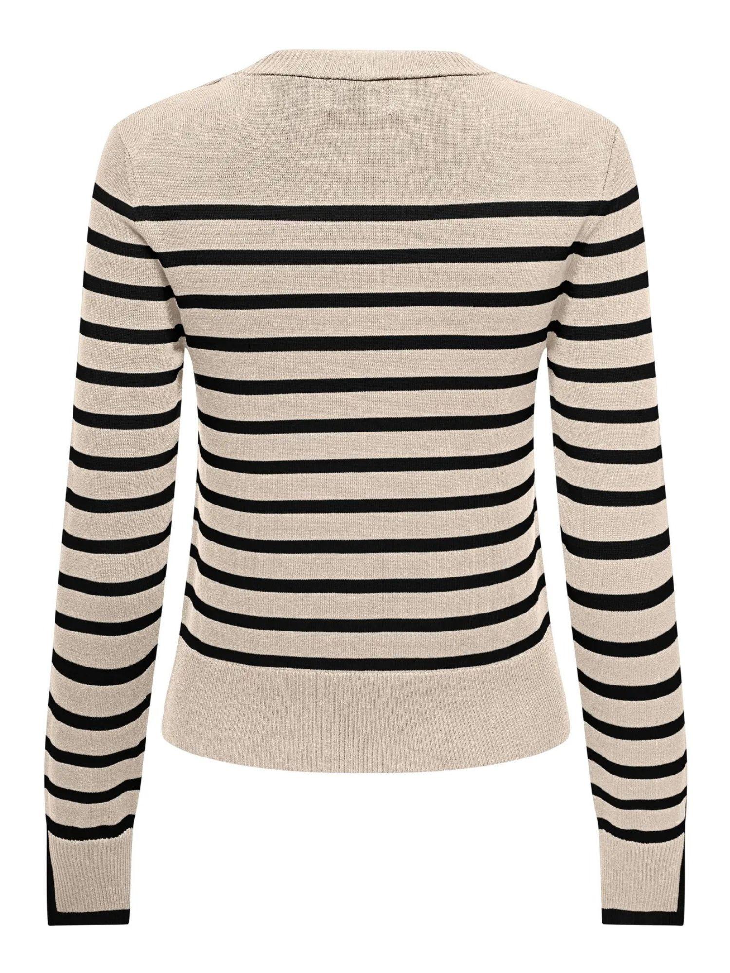 ONLY Only ONLKALANA Pullover Donna Whitecap Gray Black Pullover