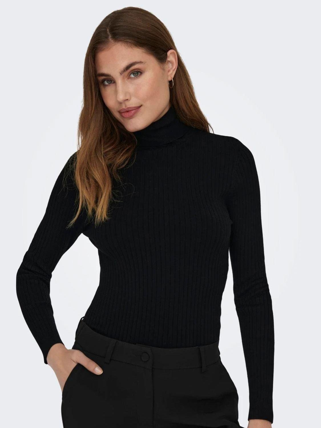 ONLY Only Pullover Donna Carol Nero Pullover