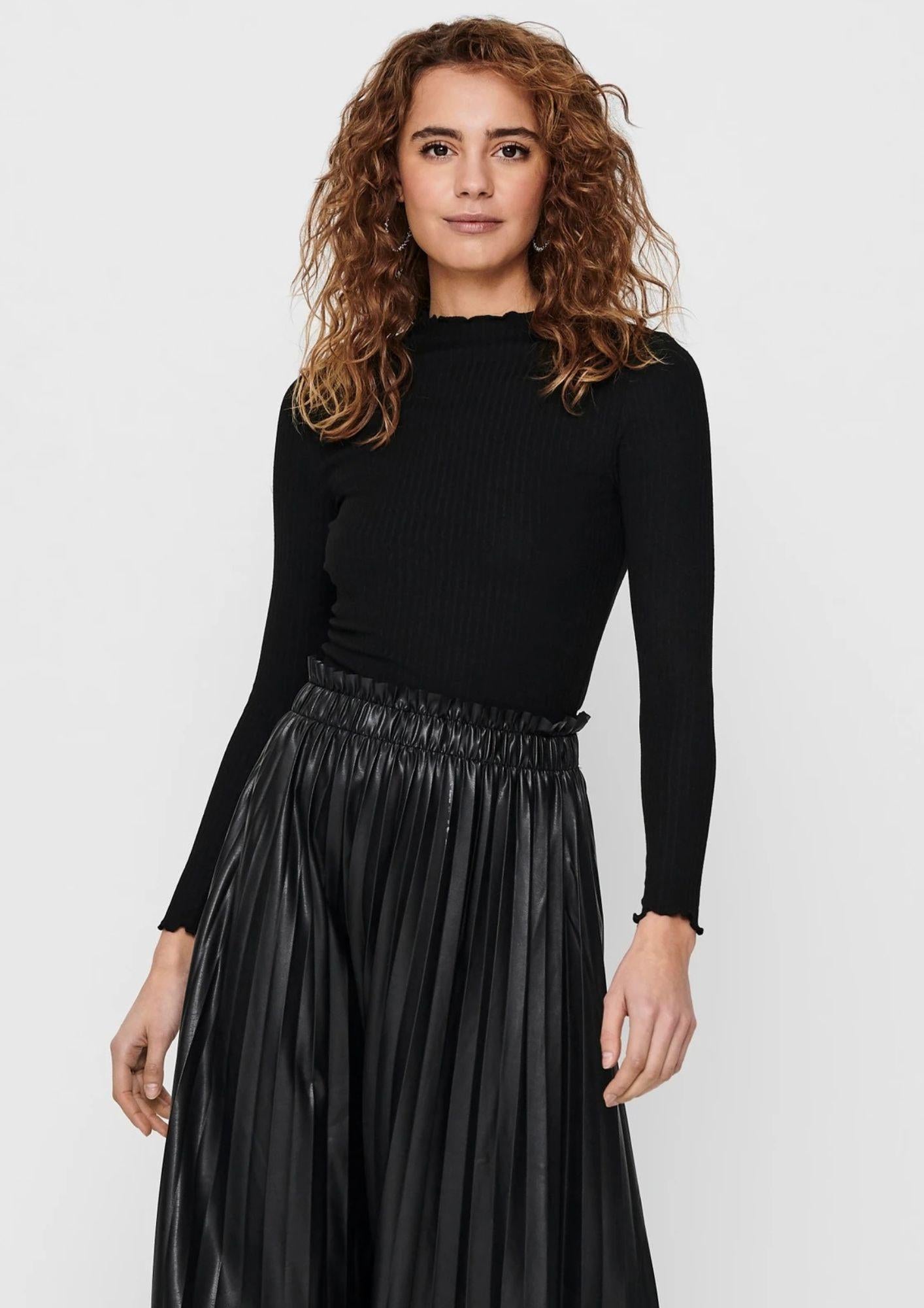 ONLY Only Top Donna Emma Nero Top