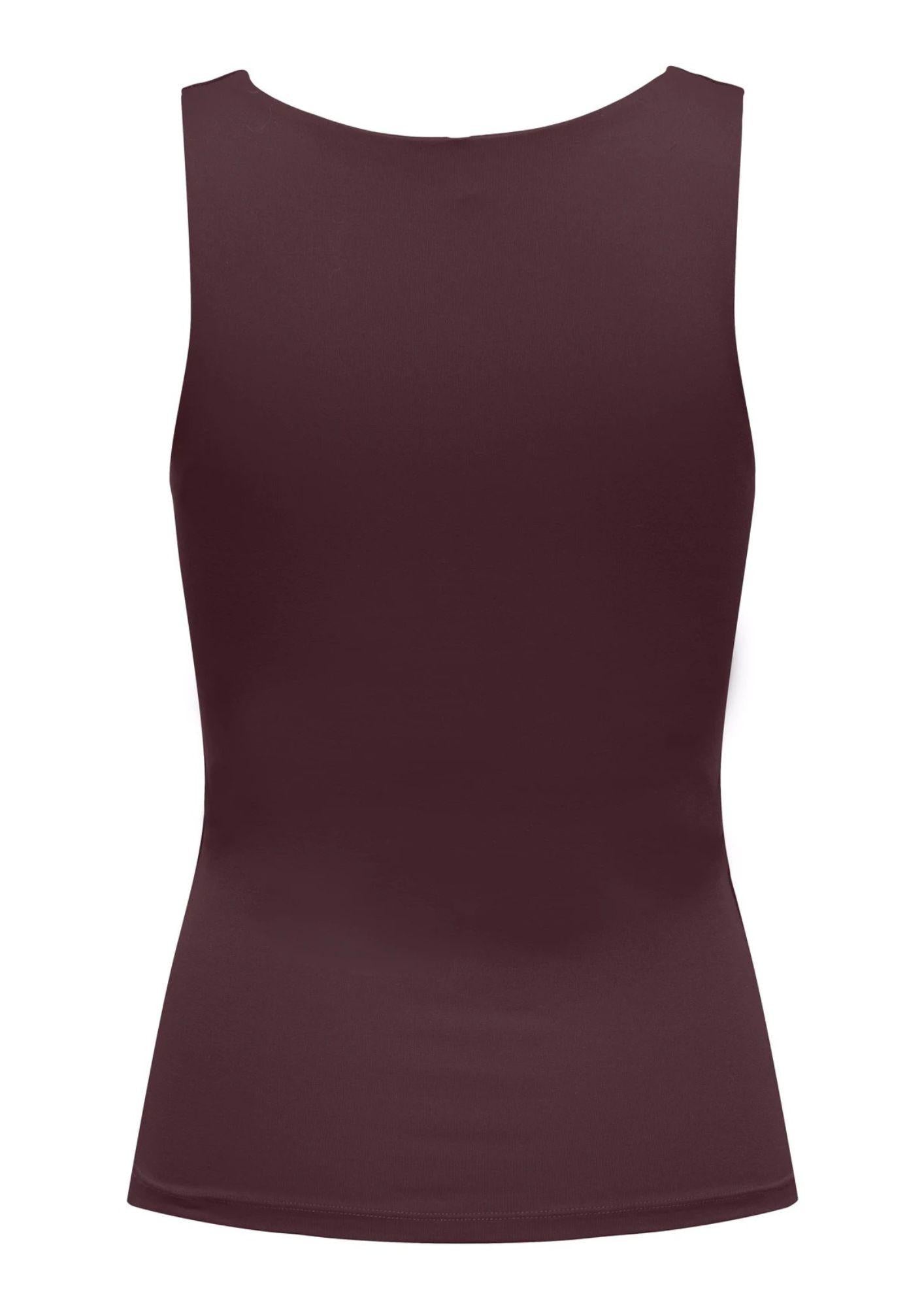 ONLY Only Top Donna Onlea Bordeaux Top