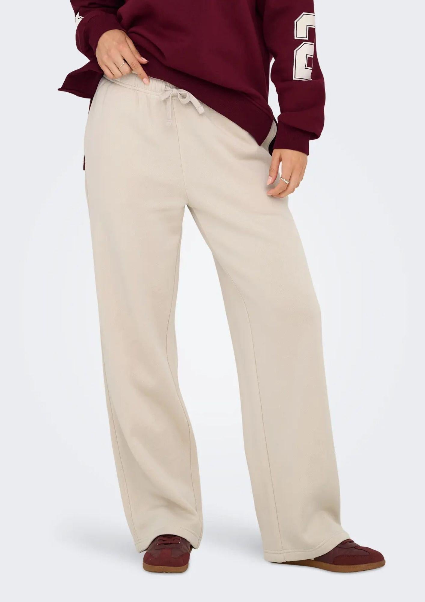 ONLY Pantalone Donna Only Onlbest Beige Pantalone