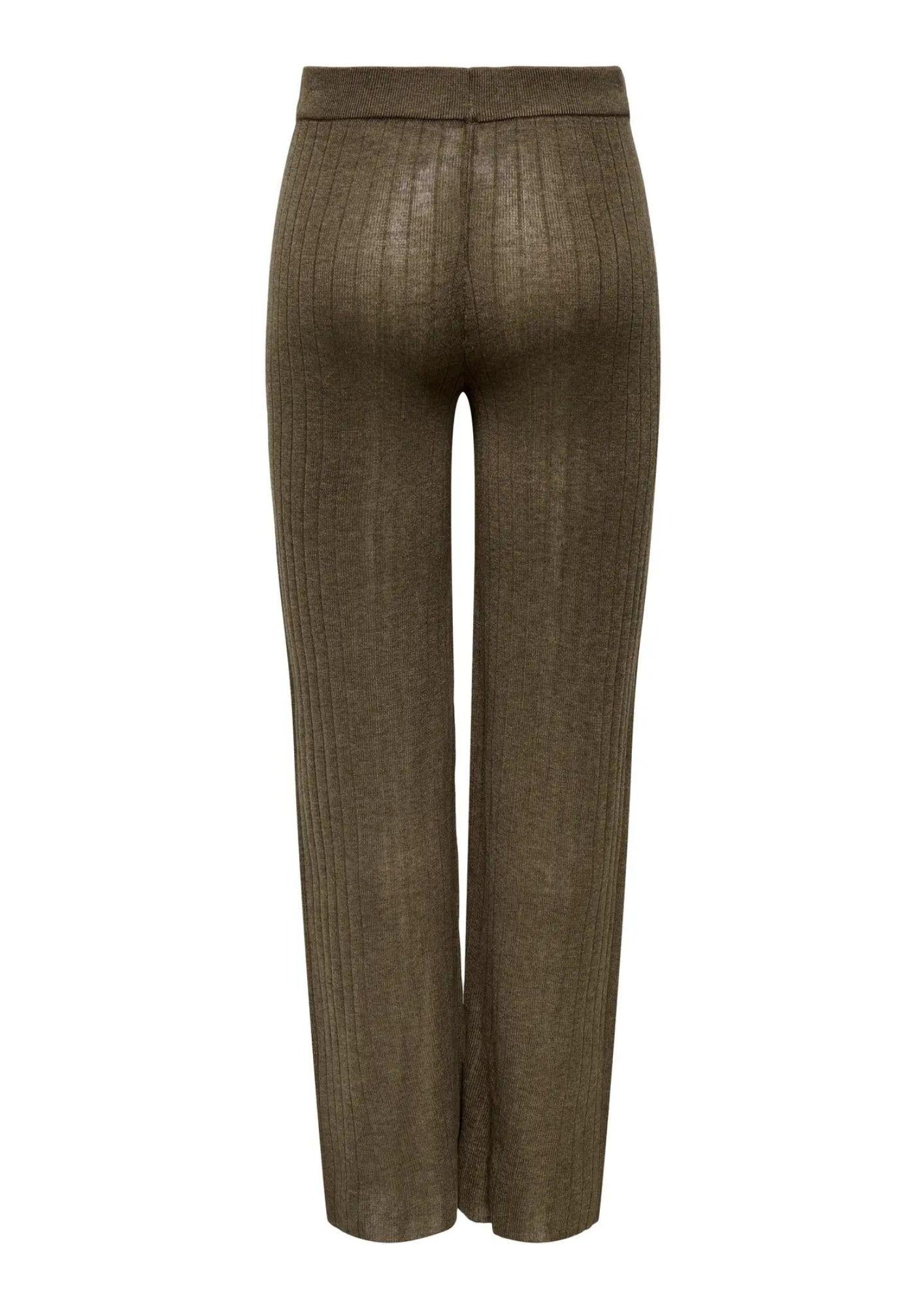 ONLY Pantalone Donna Only Tara Marrone Pantalone