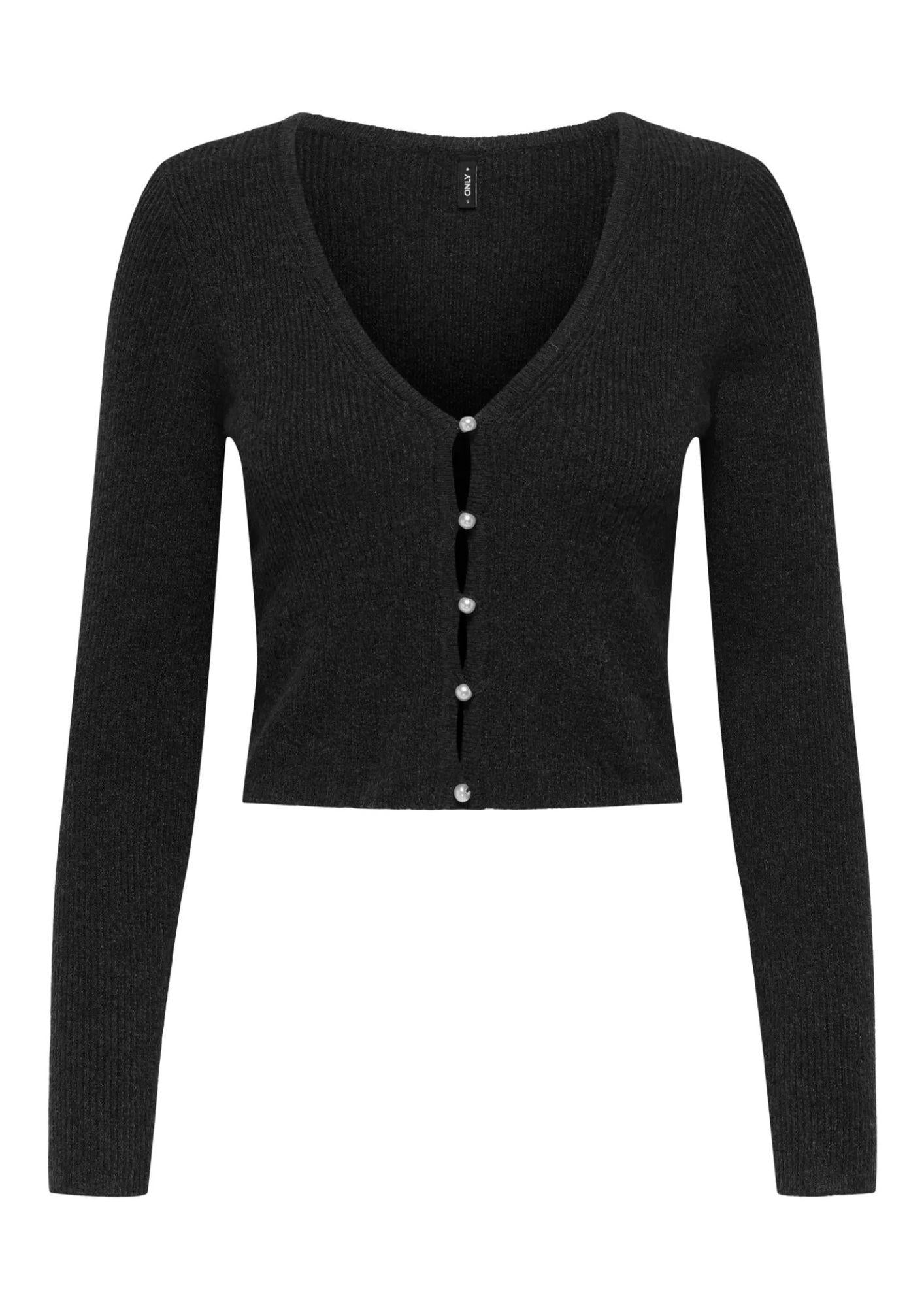 ONLY Pullover Donna Only Rica Grigio scuro Pullover