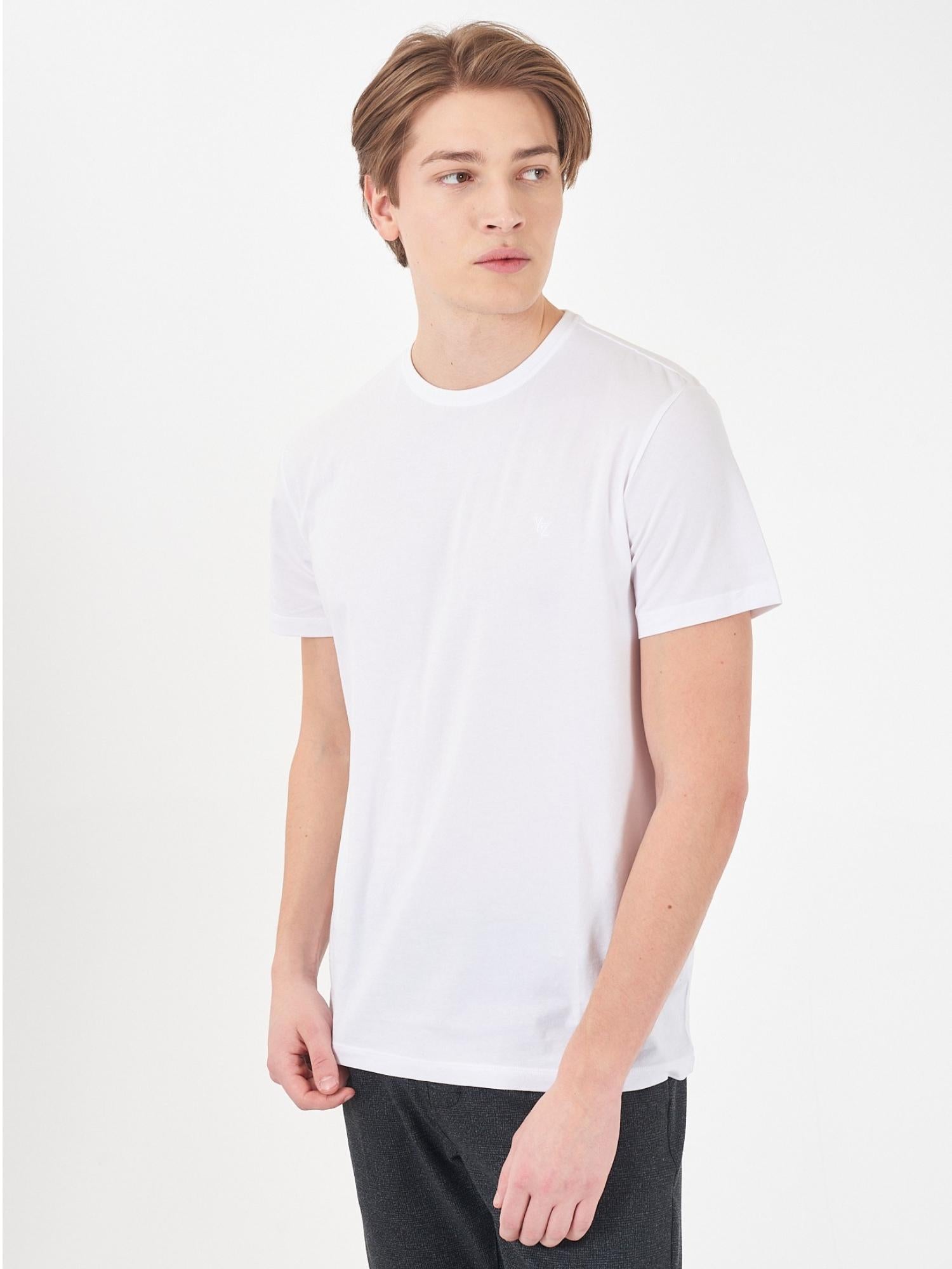 YES ZEE Yes Zee T-Shirt Uomo Bianco T-Shirt