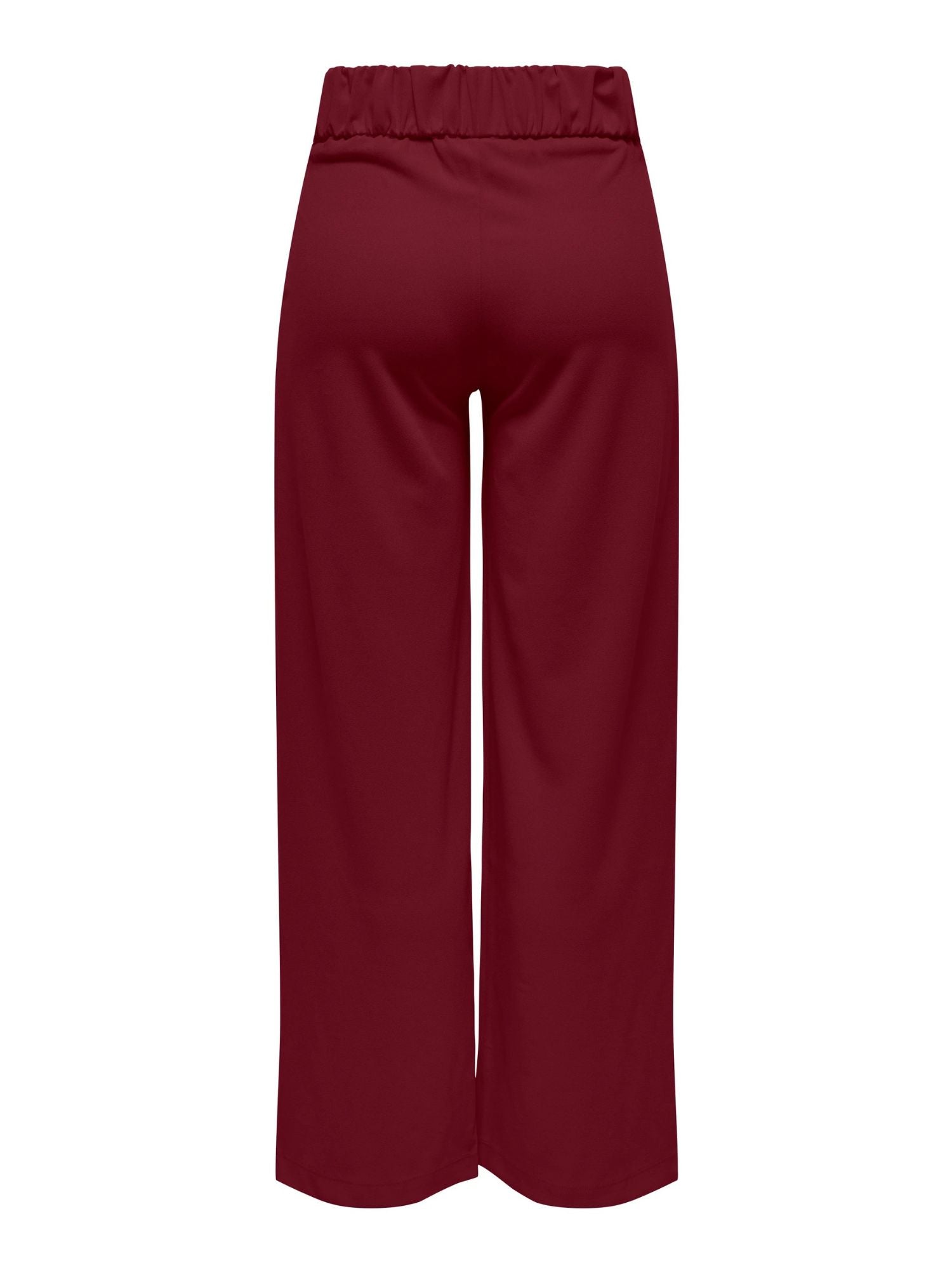 Jacqueline De Yong Pantaloni A Gamba Larga Donna Geggo Wide Leg Fit Cabernet 15208430 Cabernet BLACK BUTTONS JACQUELINE DE YONG 