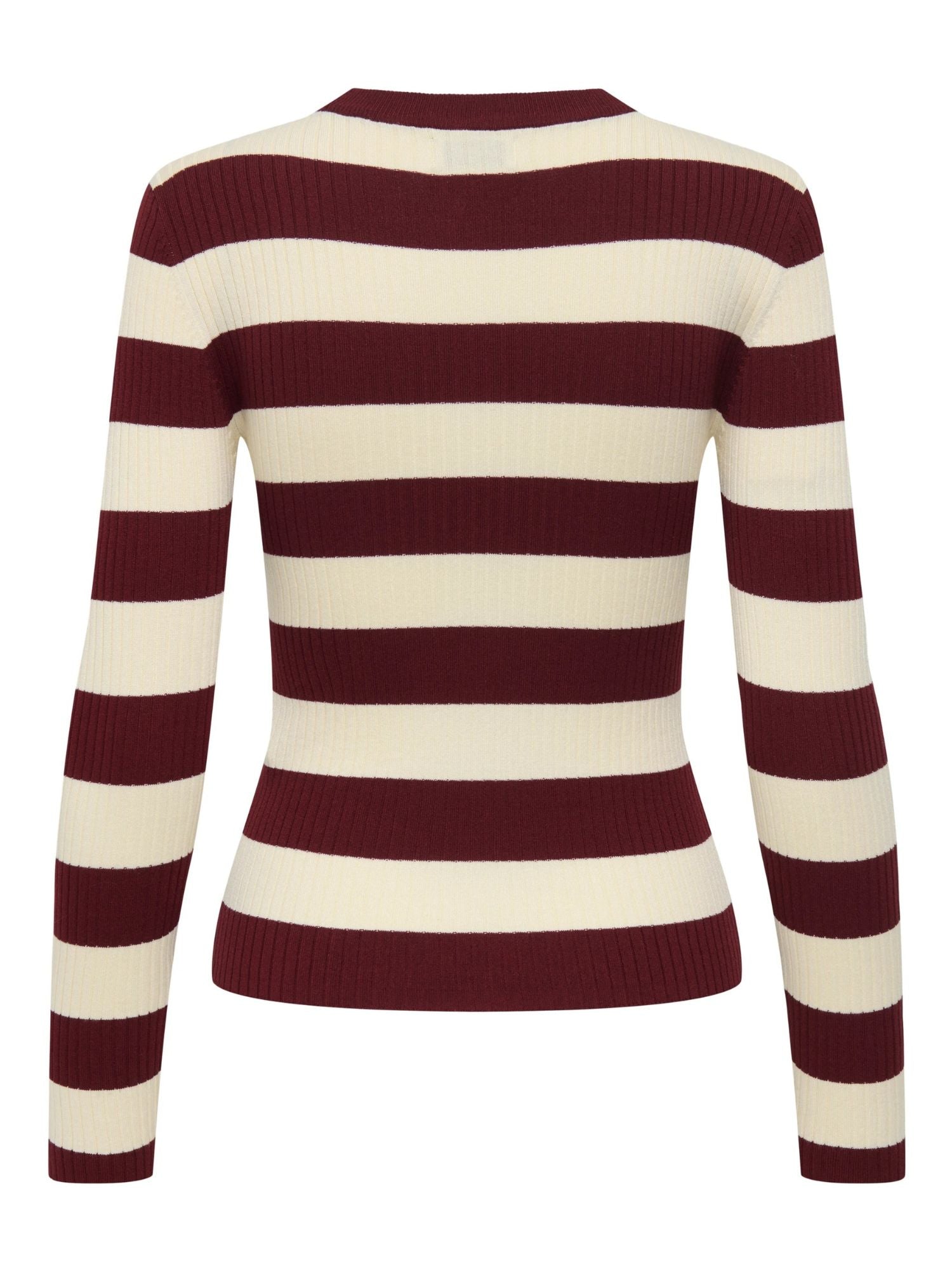 Jacqueline De Yong Maglione Donna Plum Cabernet Eggnog Stripes 15277223 Cabernet W EGGNOG STRIPES JACQUELINE DE YONG 
