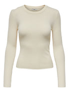 Jacqueline De Yong Maglione Donna Plum Bianco Eggnog 15277223 Eggnog JACQUELINE DE YONG 