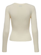 Jacqueline De Yong Maglione Donna Plum Bianco Eggnog 15277223 Eggnog JACQUELINE DE YONG 