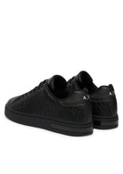 Sneakers London effetto saffiano con suola in gomma Nera XM000140 AF11916 MZ715 ARMANI EXCHANGE 