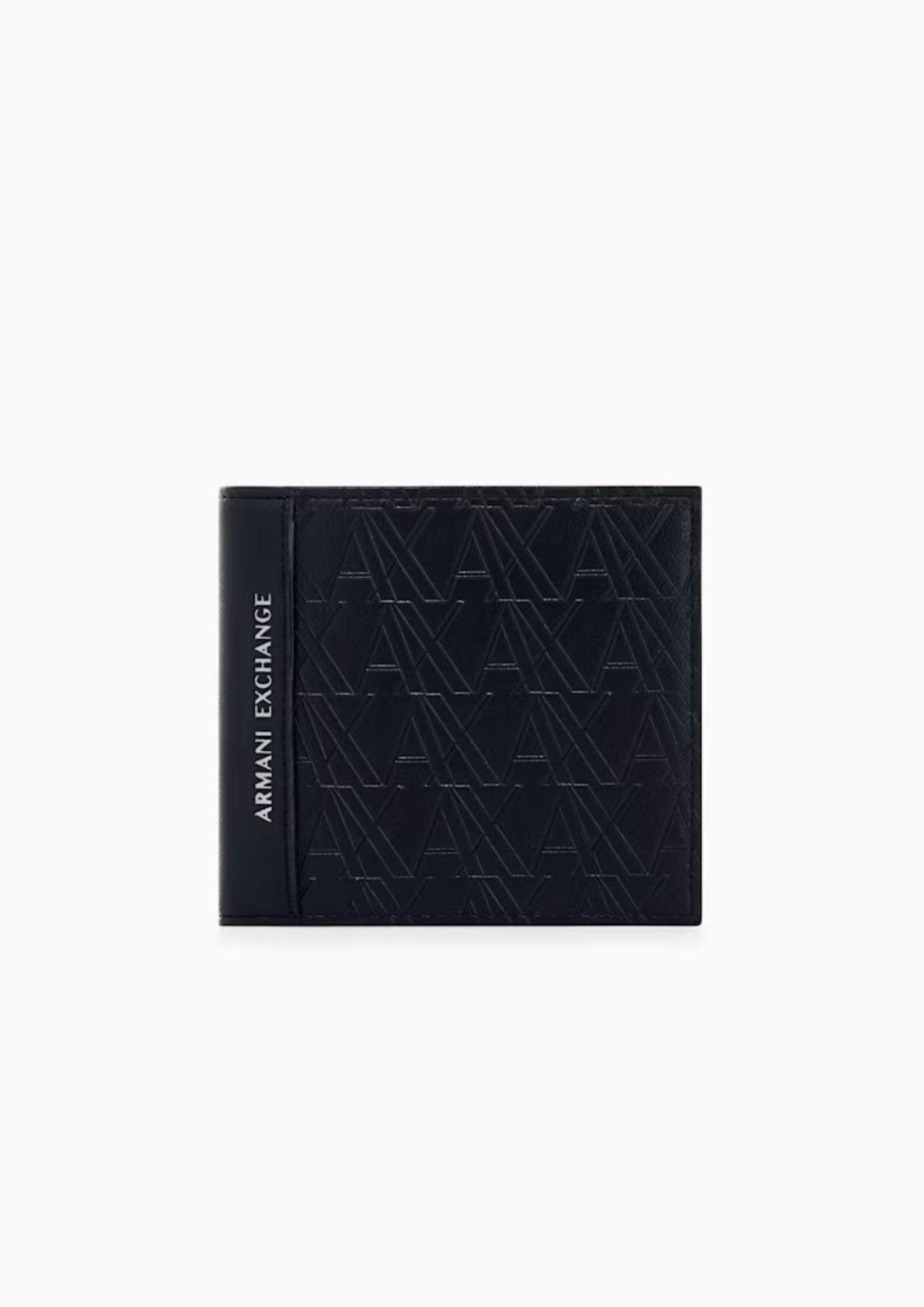 Portafoglio bifold con portamonete e logo Nero XM000167 AF26662 UC001 ARMANI EXCHANGE 