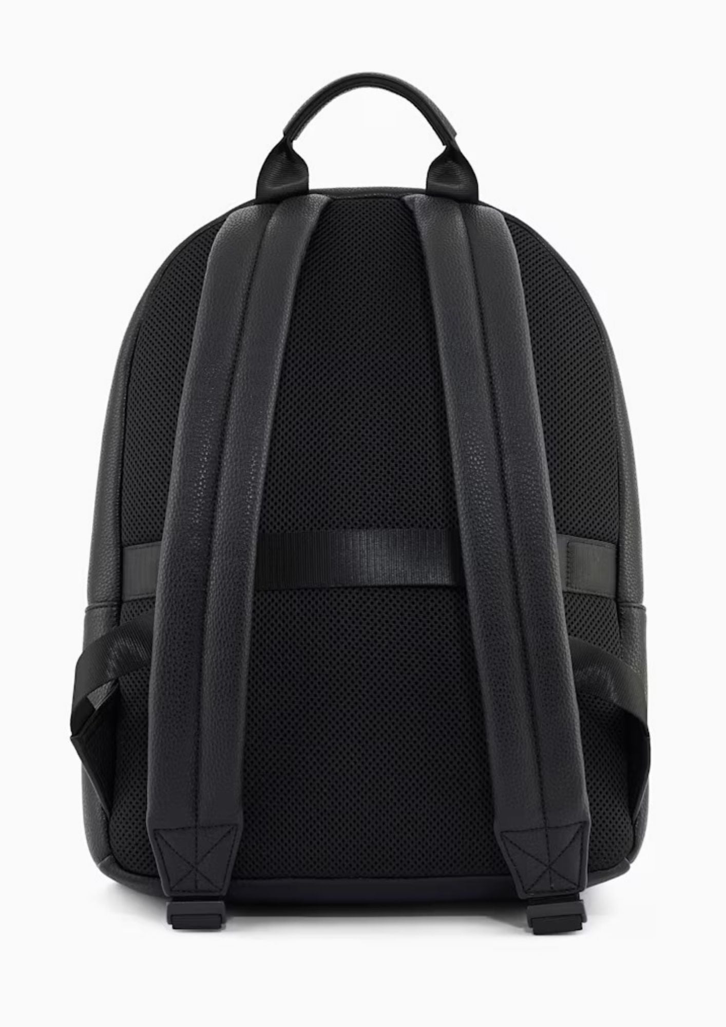 Zaino con logo a rilievo e tasca frontale con zip Nero XM002609 AF22662 UC001 ARMANI EXCHANGE 