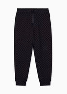 Pantaloni joggers in jersey con logo all over Nero XM002904 AF10818 UC001 ARMANI EXCHANGE 