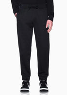 Pantaloni a vestibilità regular in jersey jacquard stretch Neri XM002907 AF21862 UC001 ARMANI EXCHANGE 