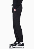 Pantaloni a vestibilità regular in jersey jacquard stretch Neri XM002907 AF21862 UC001 ARMANI EXCHANGE 