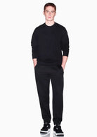 Pantaloni a vestibilità regular in jersey jacquard stretch Neri XM002907 AF21862 UC001 ARMANI EXCHANGE 