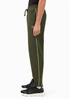 Pantaloni vestibilità regular in jersey di cotone stretch Verde Pet XM002945 AF10818 U8123 ARMANI EXCHANGE 