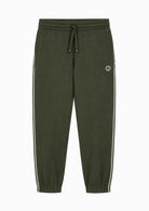 Pantaloni vestibilità regular in jersey di cotone stretch Verde Pet XM002945 AF10818 U8123 ARMANI EXCHANGE 