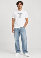 T-shirt vestibilità regular in jersey di cotone Bianca XM003067 AF10358 U0009 ARMANI EXCHANGE 