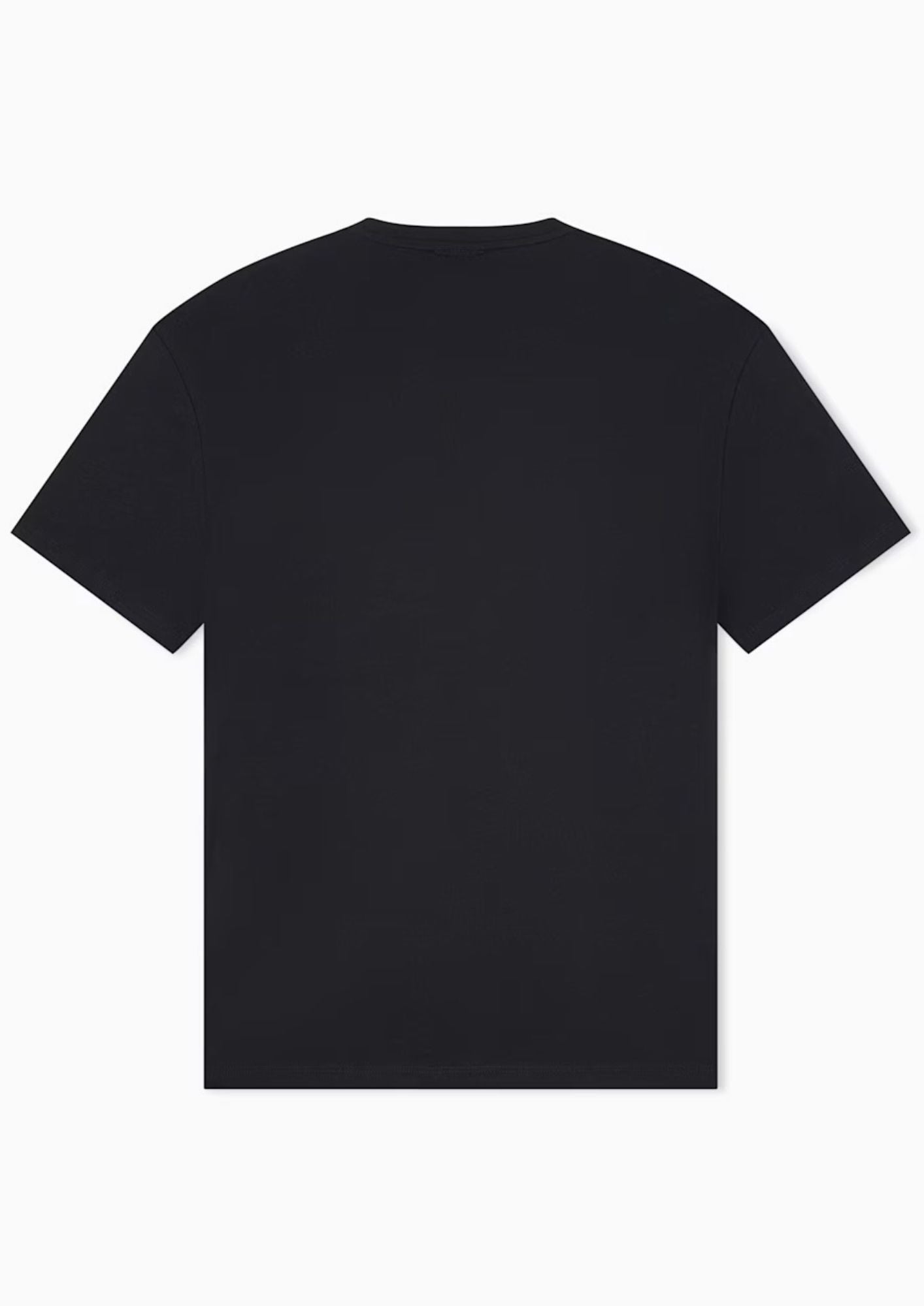 T-shirt slim Black and Gold in cotone con logo Nera XM003114 AF10356 UC001 ARMANI EXCHANGE 