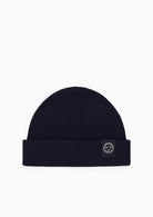 Berretto a coste in misto lana e cotone con risvolto Deep Navy XM003124 AF10348 UB101 ARMANI EXCHANGE 
