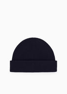Berretto a coste in misto lana e cotone con risvolto Deep Navy XM003124 AF10348 UB101 ARMANI EXCHANGE 