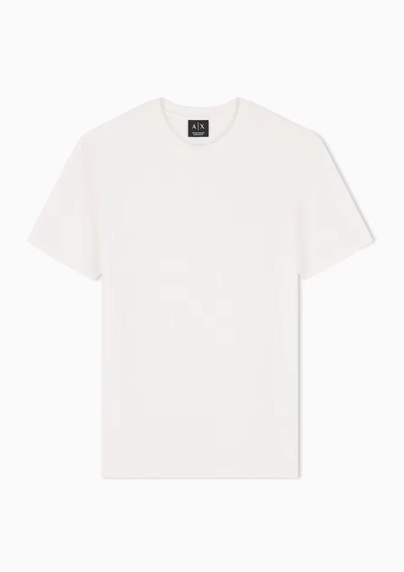 T-shirt a taglio slim in jersey di cotone stretch Bianca XM003141 AF26650 U0009 ARMANI EXCHANGE 
