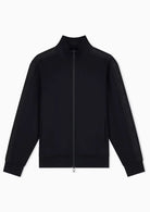 Felpa regular fit in jersey accoppiato di cotone stretch Nero XM003144 AF13047 UC001 ARMANI EXCHANGE 